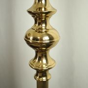 Art Deco brass coat rack from the 20th century.