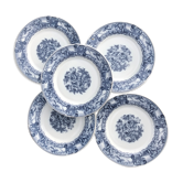 5 assiettes à dessert
