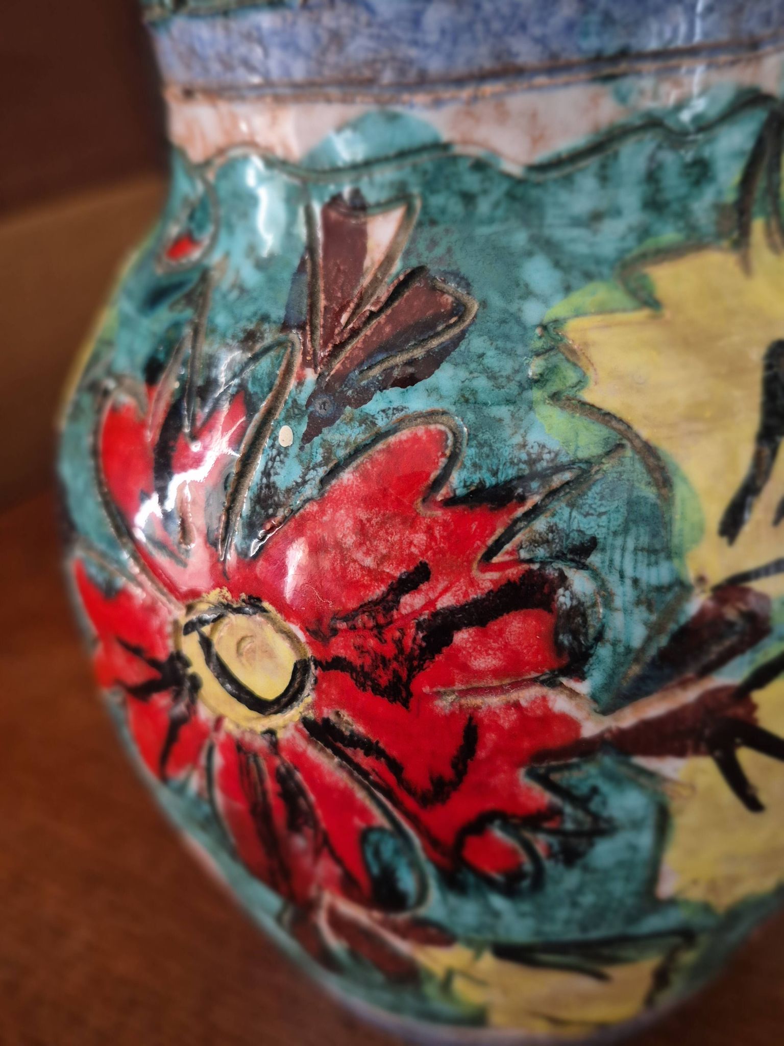 Vintage Italian Fanciullacci vase 60's