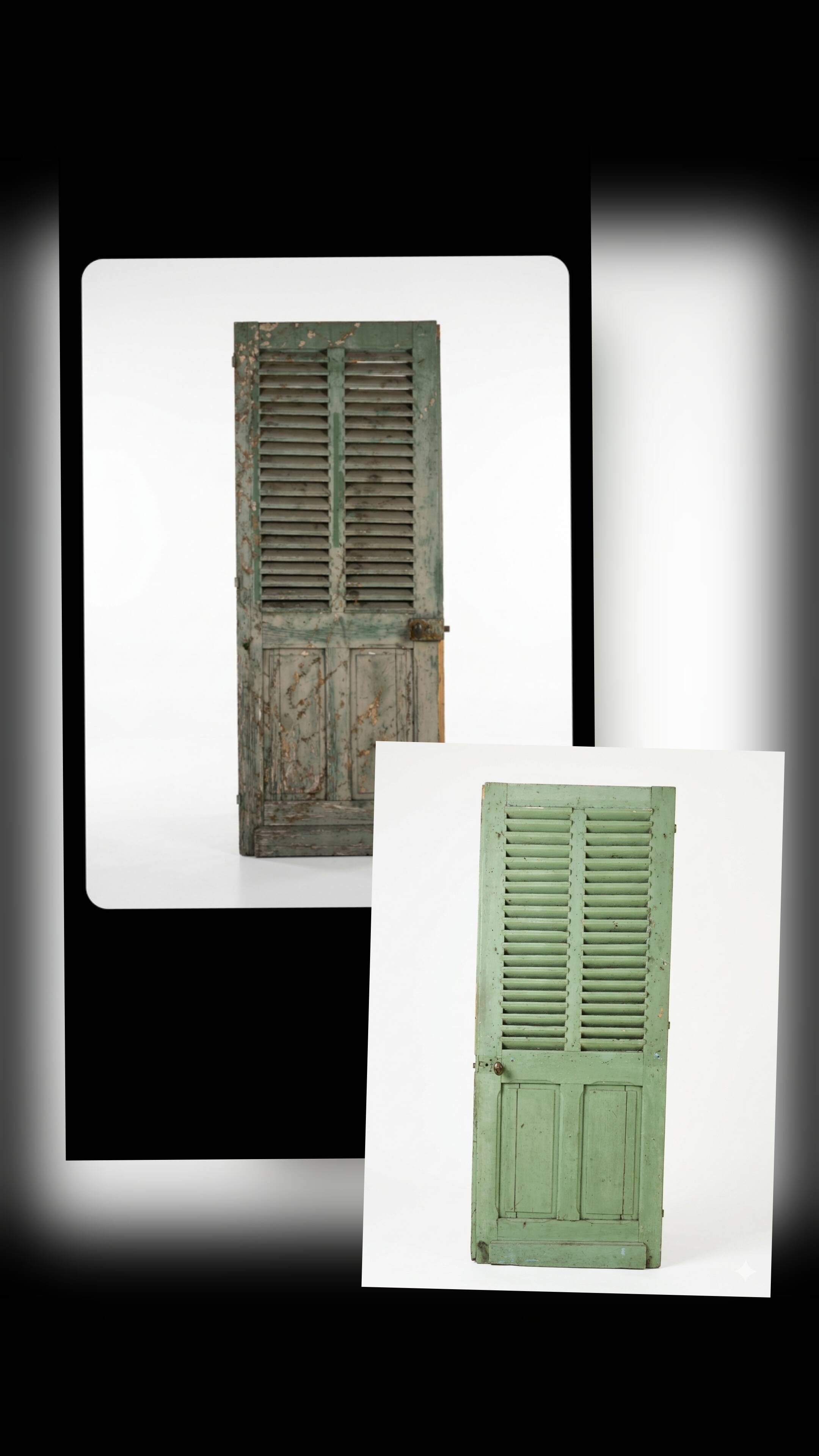 Old shutter door