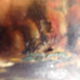 Signed seaside landscape painting dated 1929