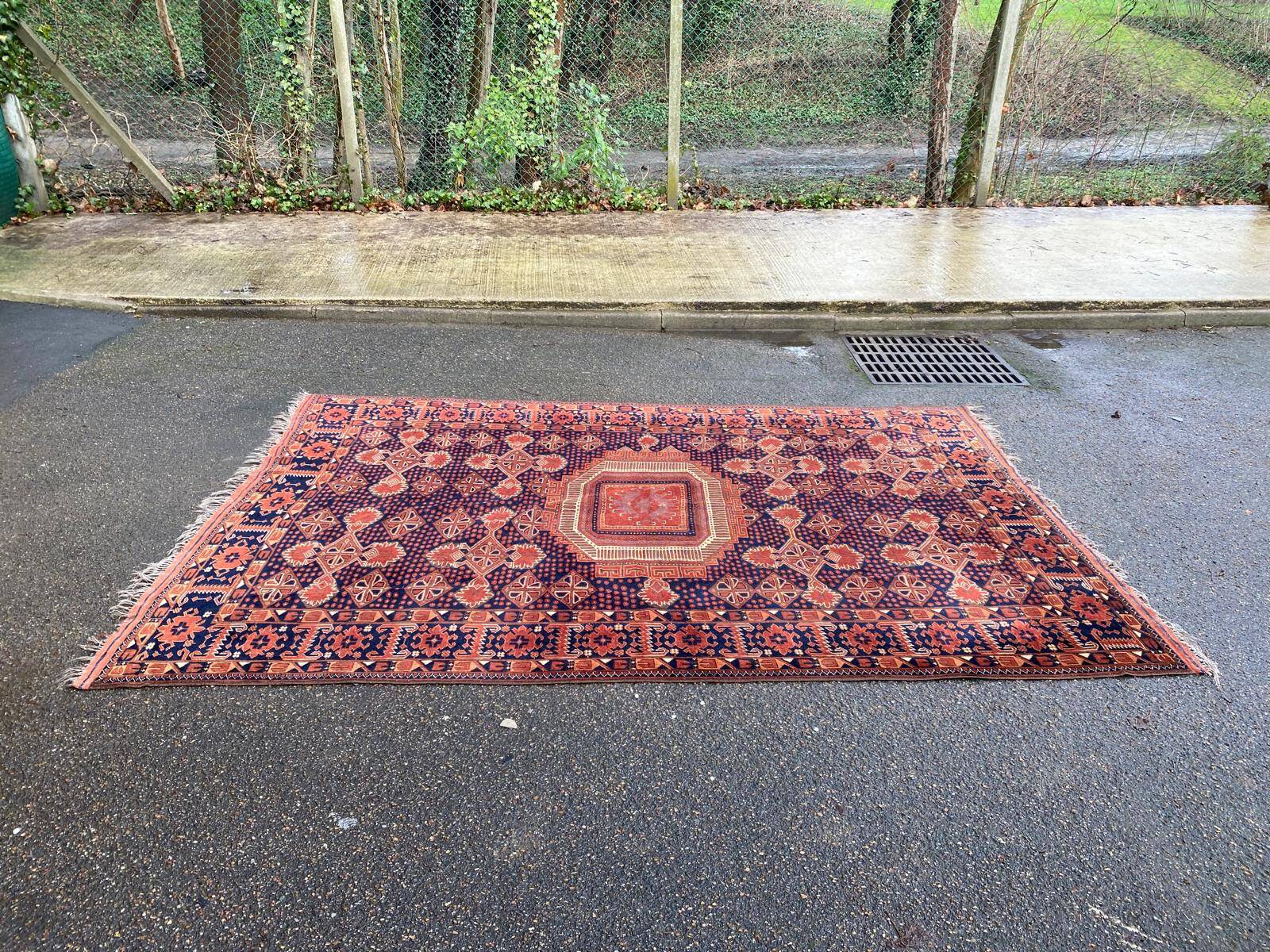 Turkmen Persian carpet 200x300cm