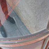 Showcase curved style louis xv