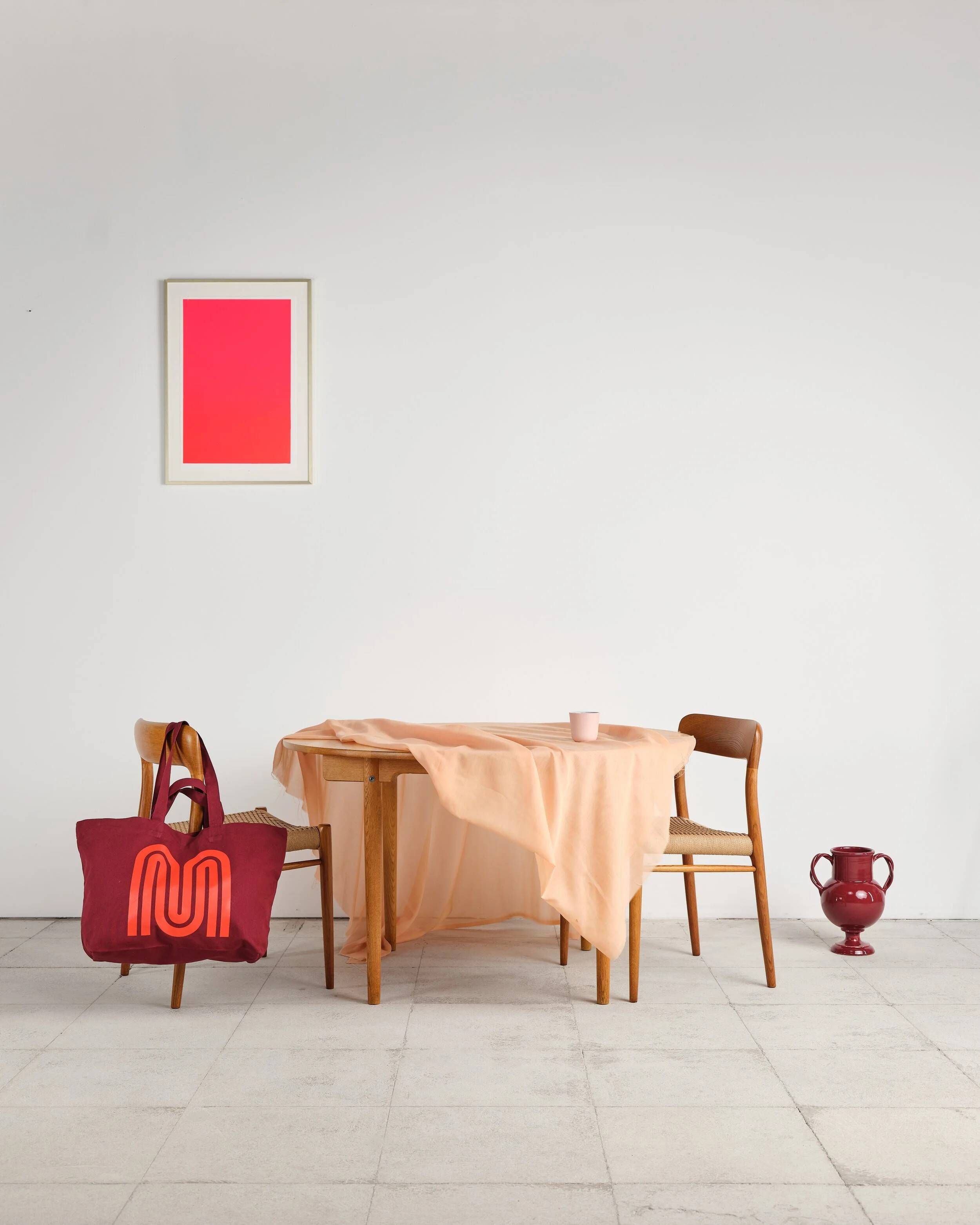 Table ronde extensible en chêne par Hans J. Wegner, Danemark, années 70