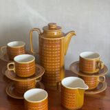 Coffee tea set Hornsea Saffron England