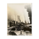 Photograph black and white silver print circa 1970 architecture