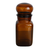 Amber apothecary pot