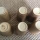 Series of sandstone cups