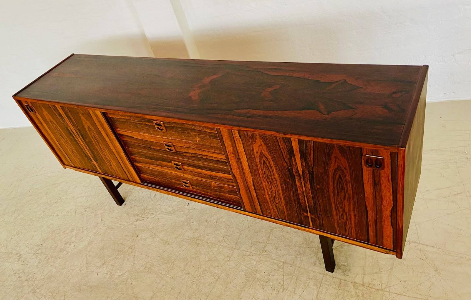 Vintage retro Danish mid-century rosewood sideboard by Kai Winding 1960s