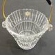 Vintage cut glass ice bucket – Berglas Austria – 1970s