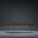 Coffee Table in Rosewood & Chrome, 1960s