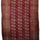 Tapis vintage ouzbek Boukhara fait main 128 cm x 183 cm années 1920