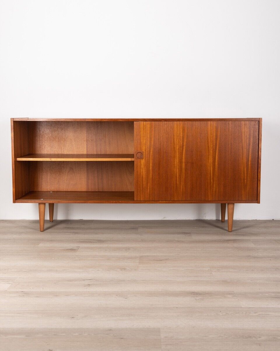 Vintage Sideboard Teak Wood Danish Design, 1960s
