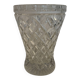 Vase en cristal ciselé