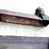 Antique French fireplace andirons