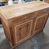 Solid oak buffet