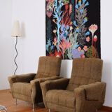 Pair of art deco armchairs