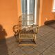 Rocking-chair en rotin