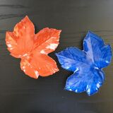 Pair of leaf cups