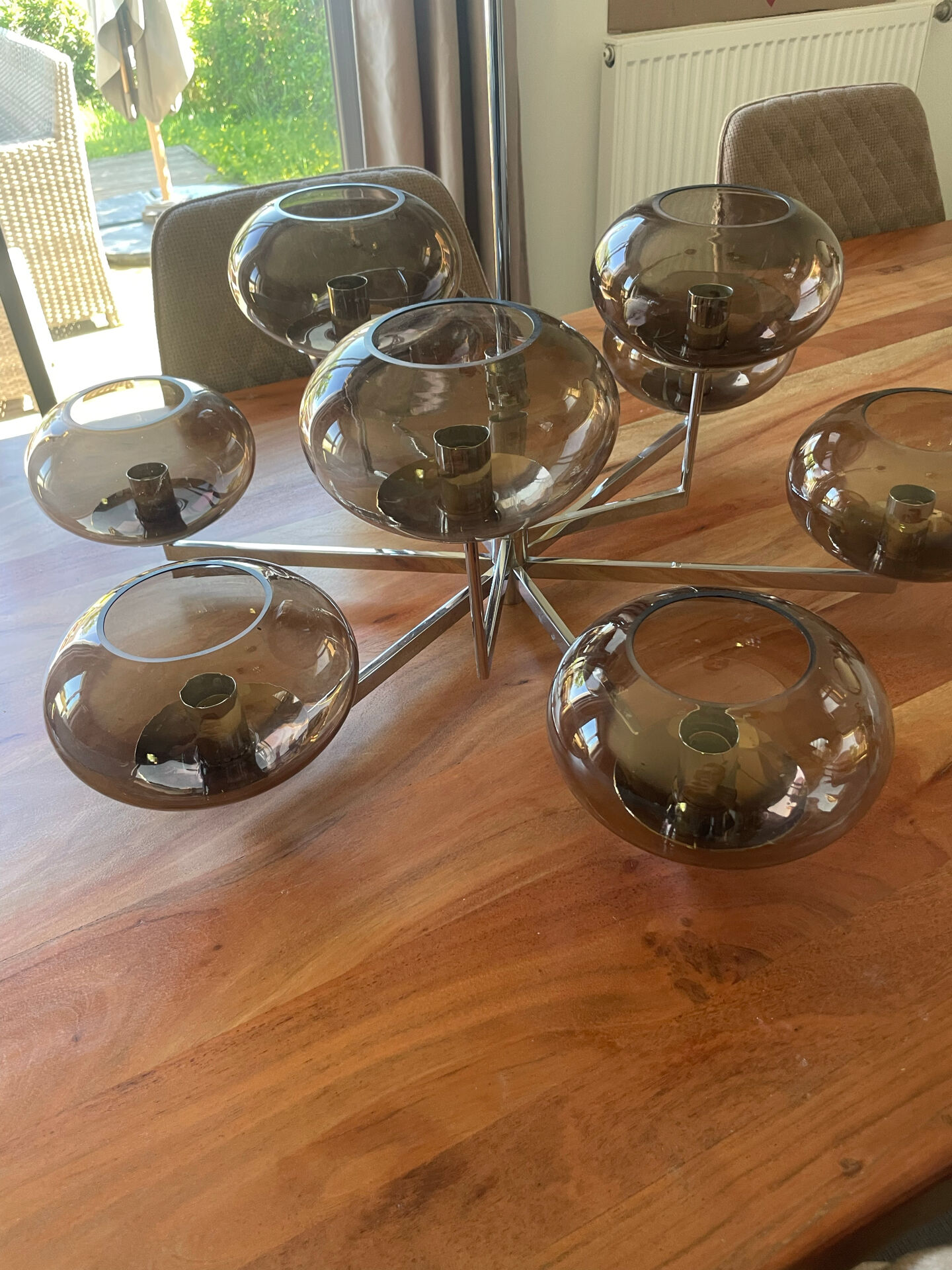 Chandelier Gaetano Sciolari 9 globes
