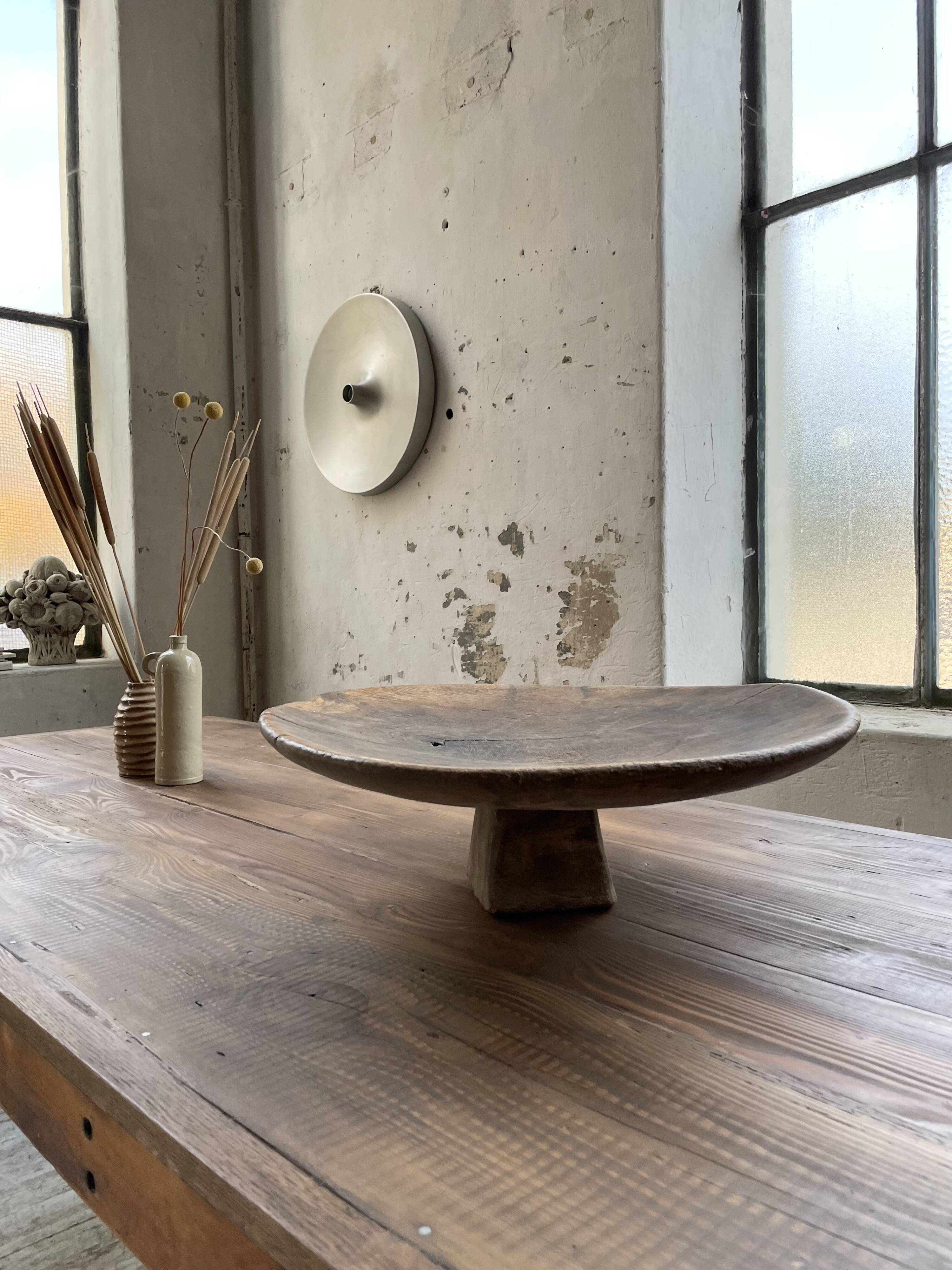 Mid-20th Tuareg wooden dish