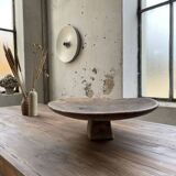 Mid-20th Tuareg wooden dish