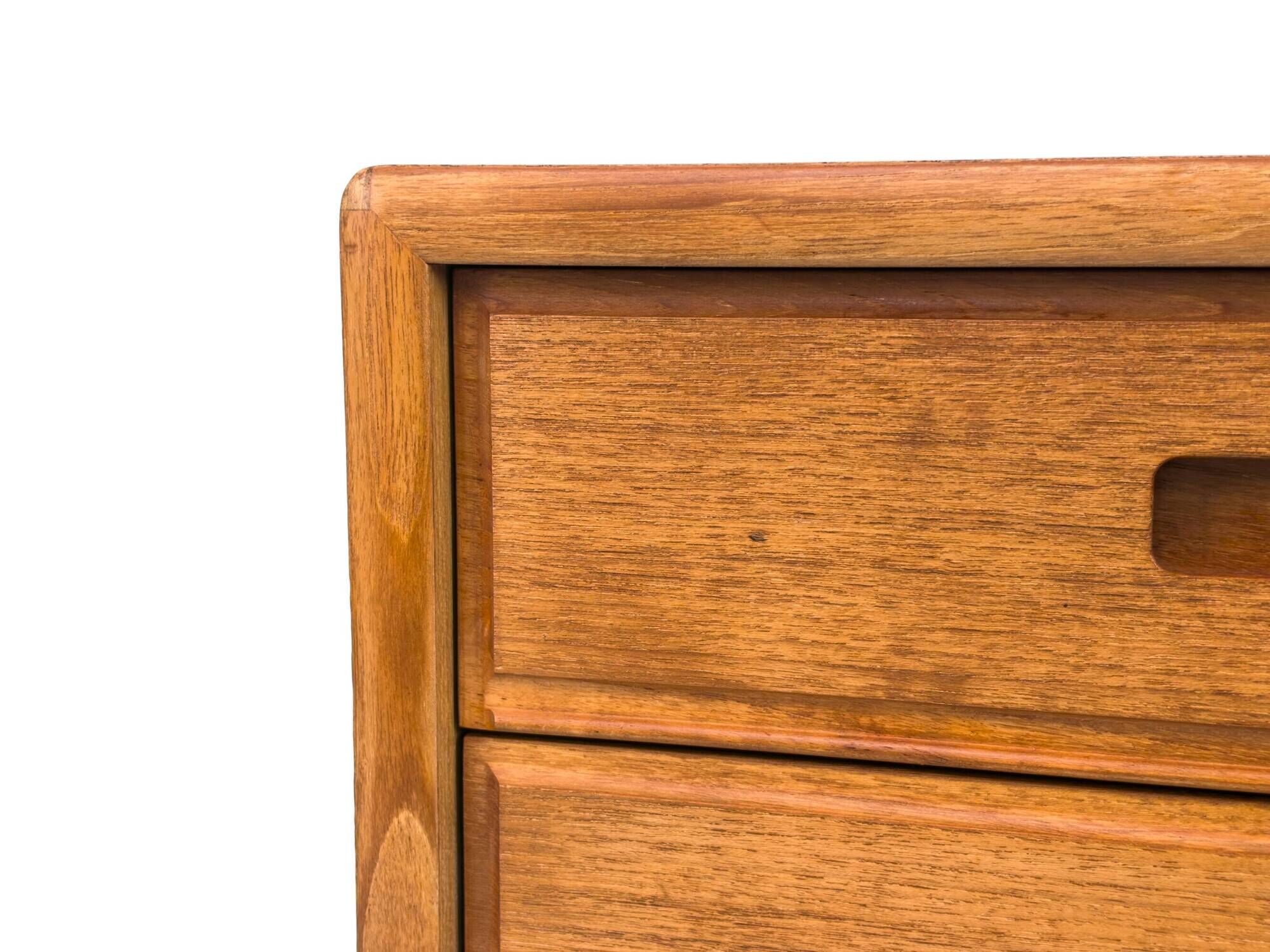 Vintage teak bedside table, 1960s