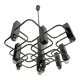 Sciolari chandelier distributed by Boulanger from the 70s