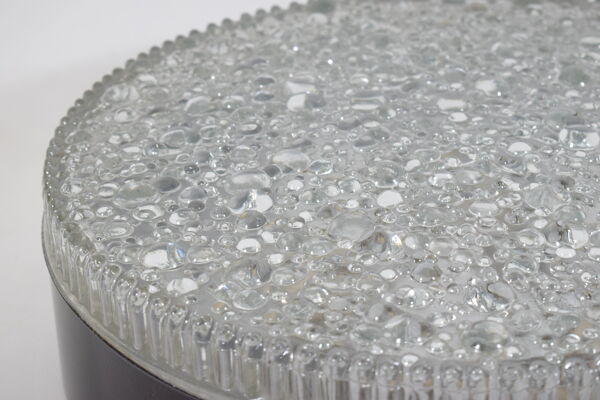 Plafonnier en verre à bulles par Staff 1960-70 prix IF Design Awards en 1964