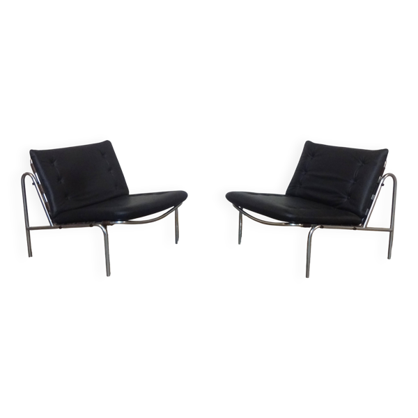2 chauffeuses Modèle SZ07 “Kyoto” par Martin Visser pour 'T Spectrum