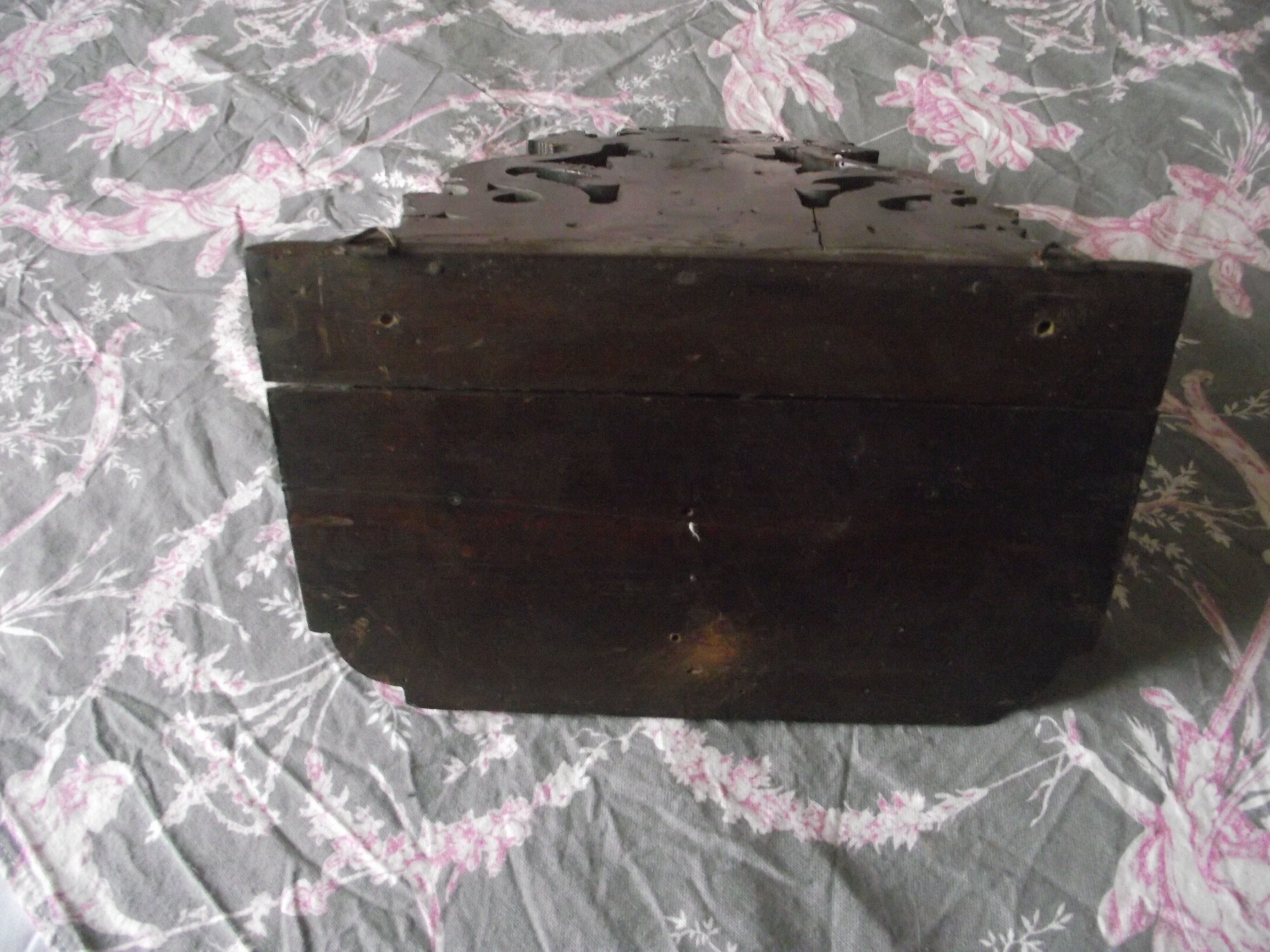 Early 20th century carved wooden console.