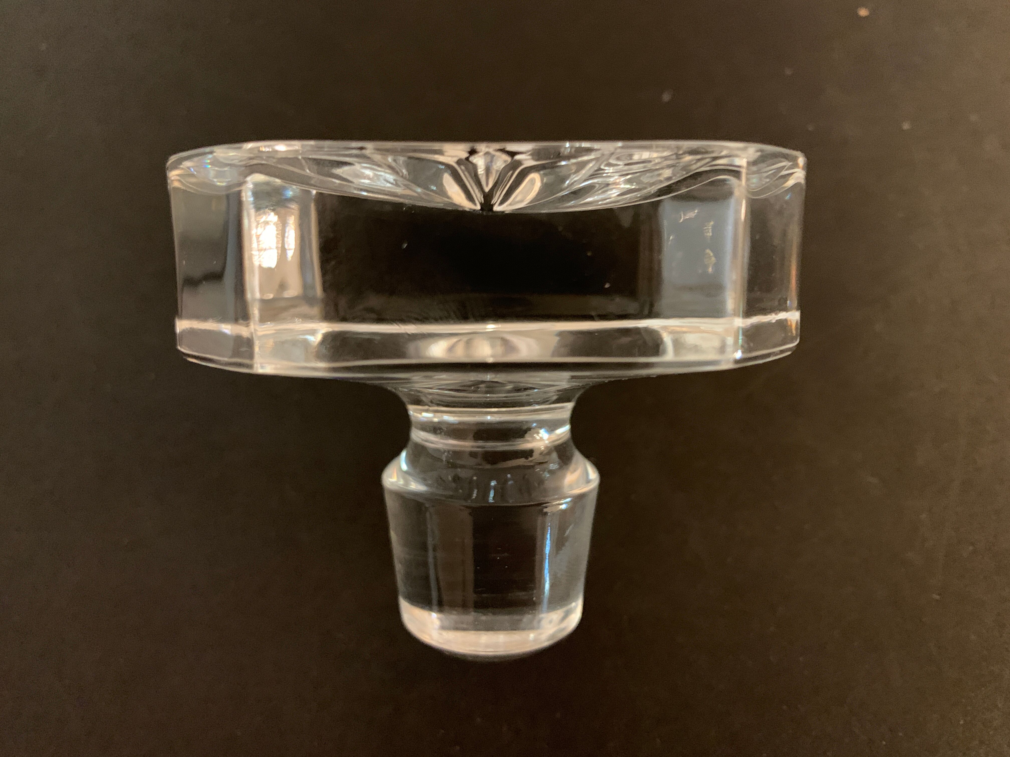 Paris crystal whisky decanter