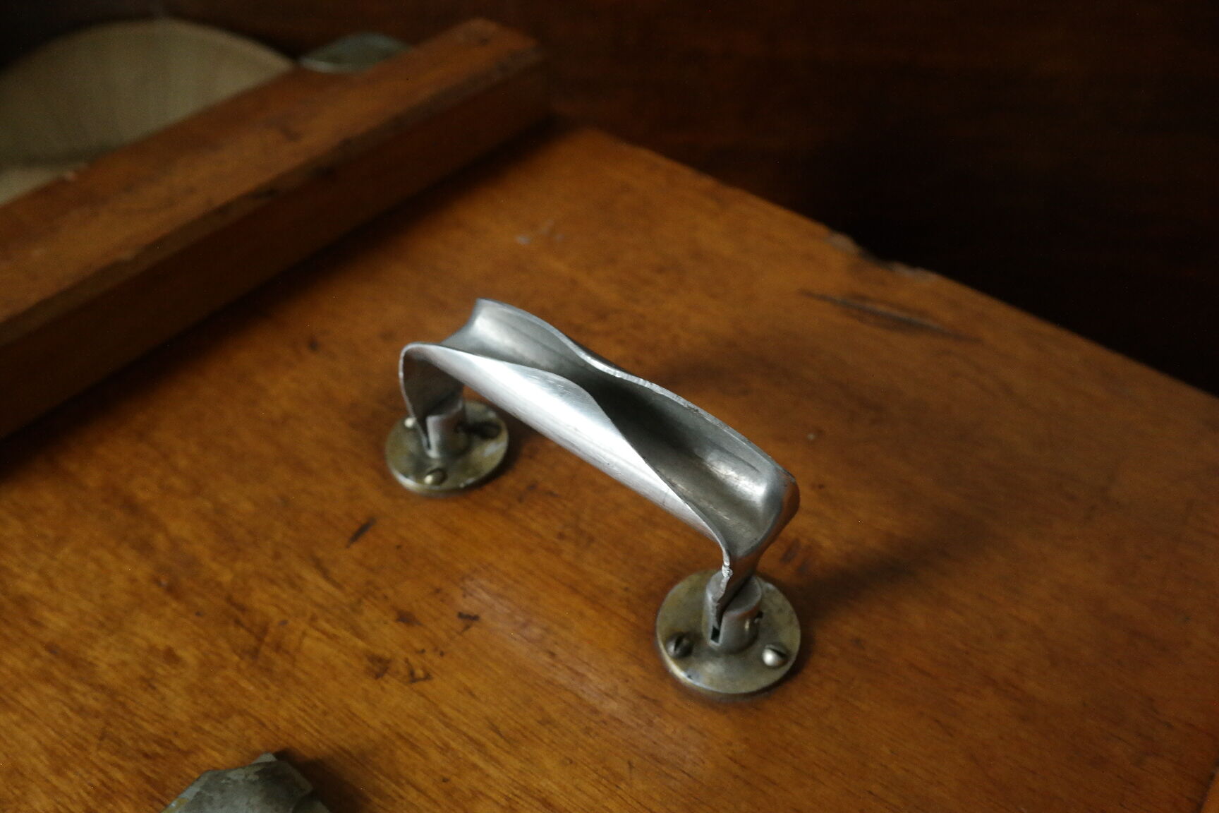 Caisse, vintage wood business firm