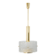 Large Murano hanging lamp by Hillebrand, 1970s