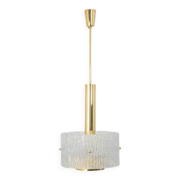 Large Murano hanging lamp by Hillebrand, 1970s