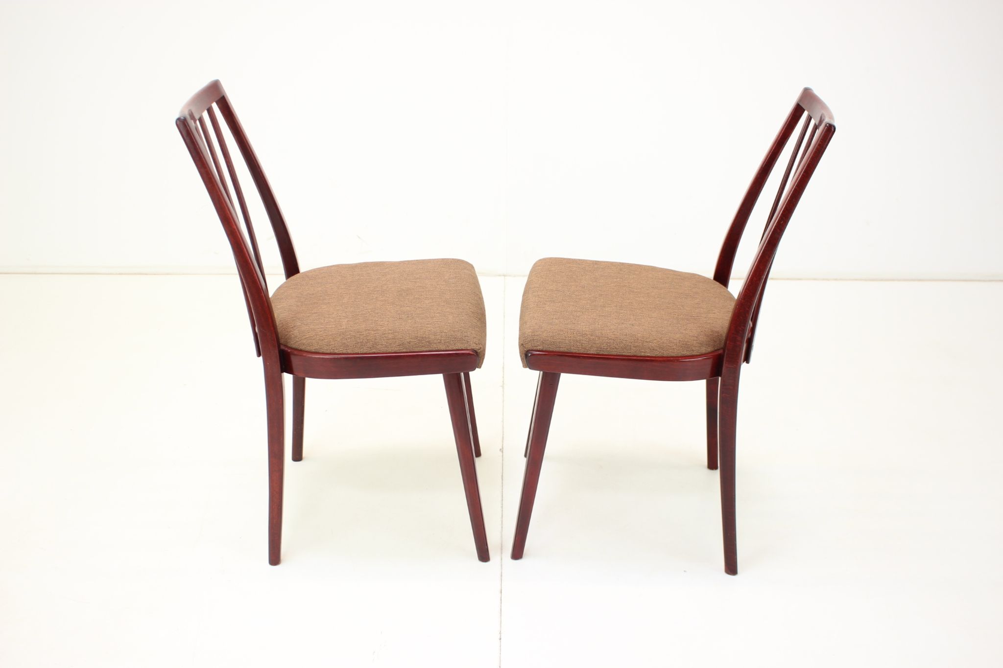 1970s Set of Four Dining Chairs by Jitona, Czechoslovakia