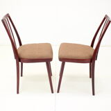 1970s Set of Four Dining Chairs by Jitona, Czechoslovakia