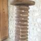 Raw wood column