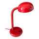 Lampe de bureau rouge vintage