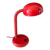 Lampe de bureau rouge vintage