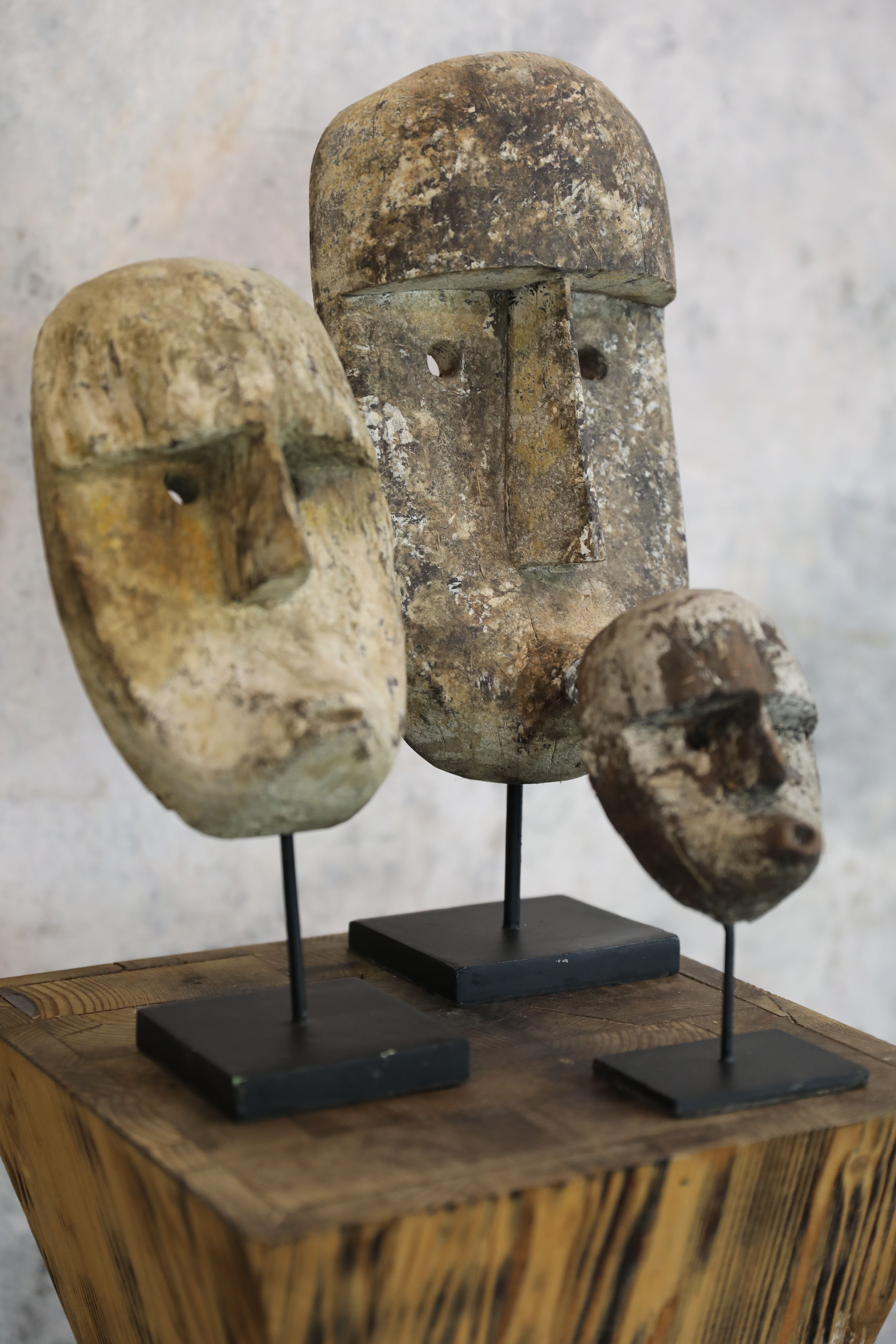 Wooden Timor mask