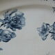 Dish in Terre de Fer decoration Spring, birds - 38x47 cms