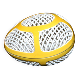Malicorne perforated ceramic egg box – vintage sweet jar