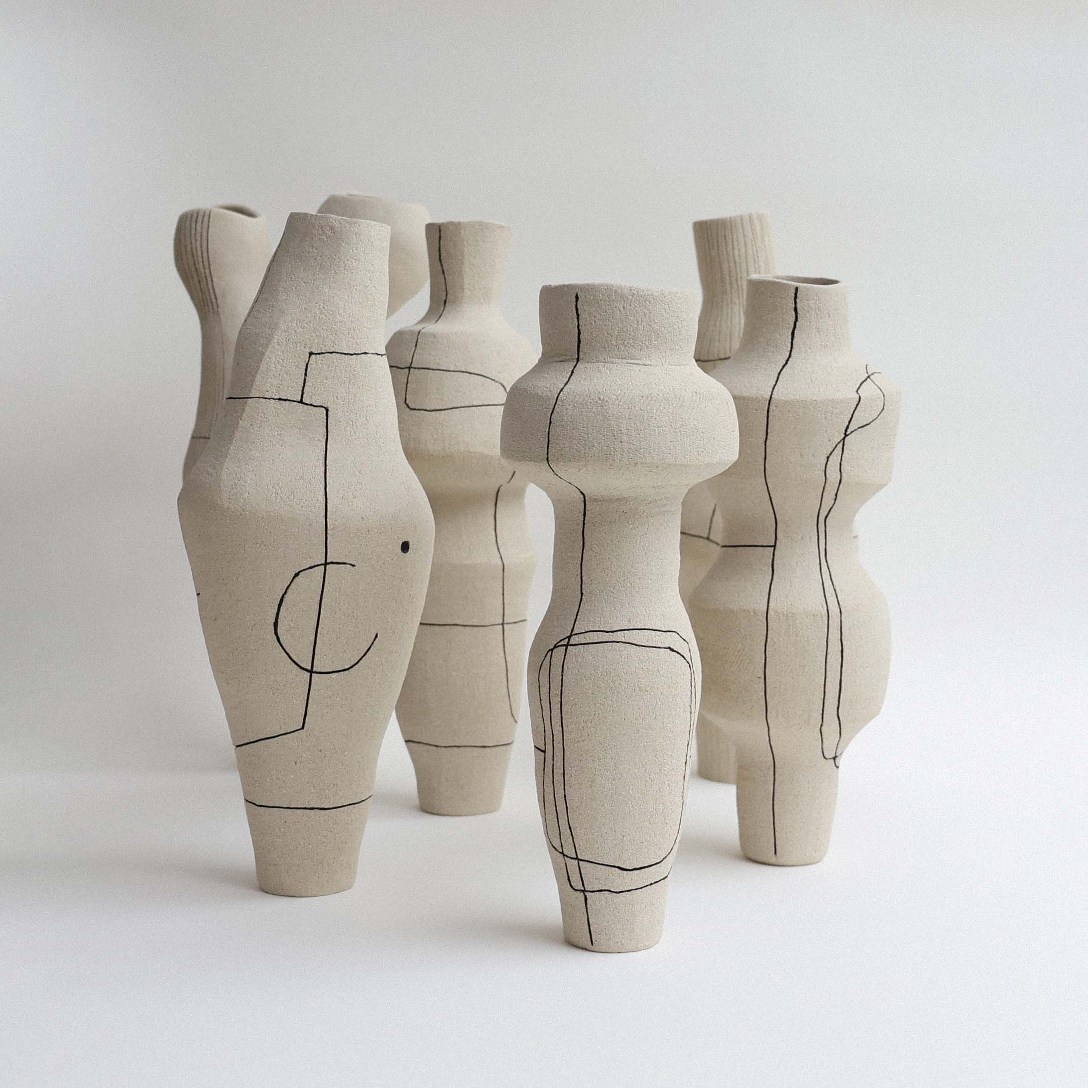 Sandstone vase series 1991