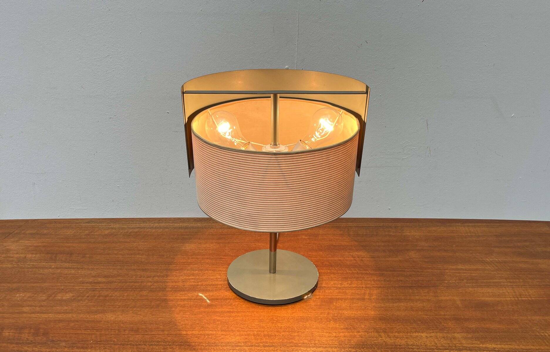 Mid-century modern minimalist swivel table lamp, 1960s