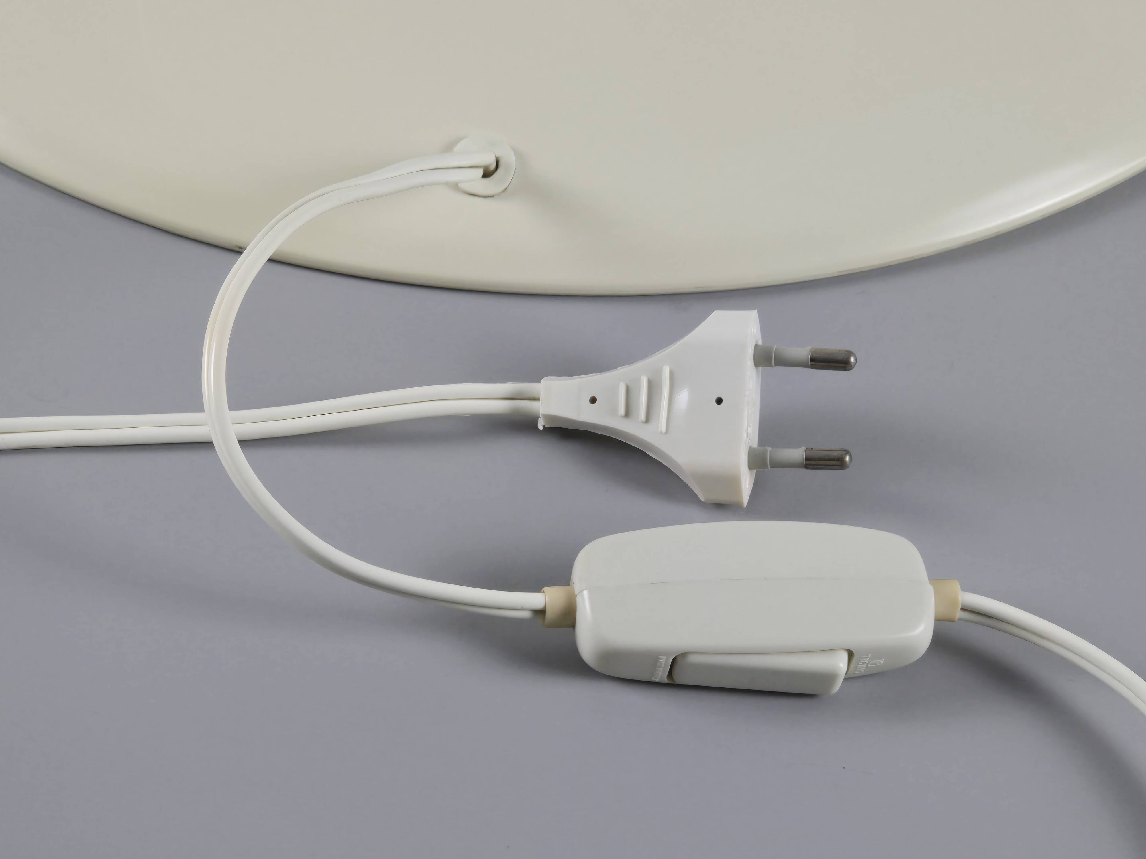 Lampe champignon Space Age en plastique Dadime XL, France années 1970