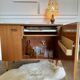vintage Scandinavian Singer sideboard