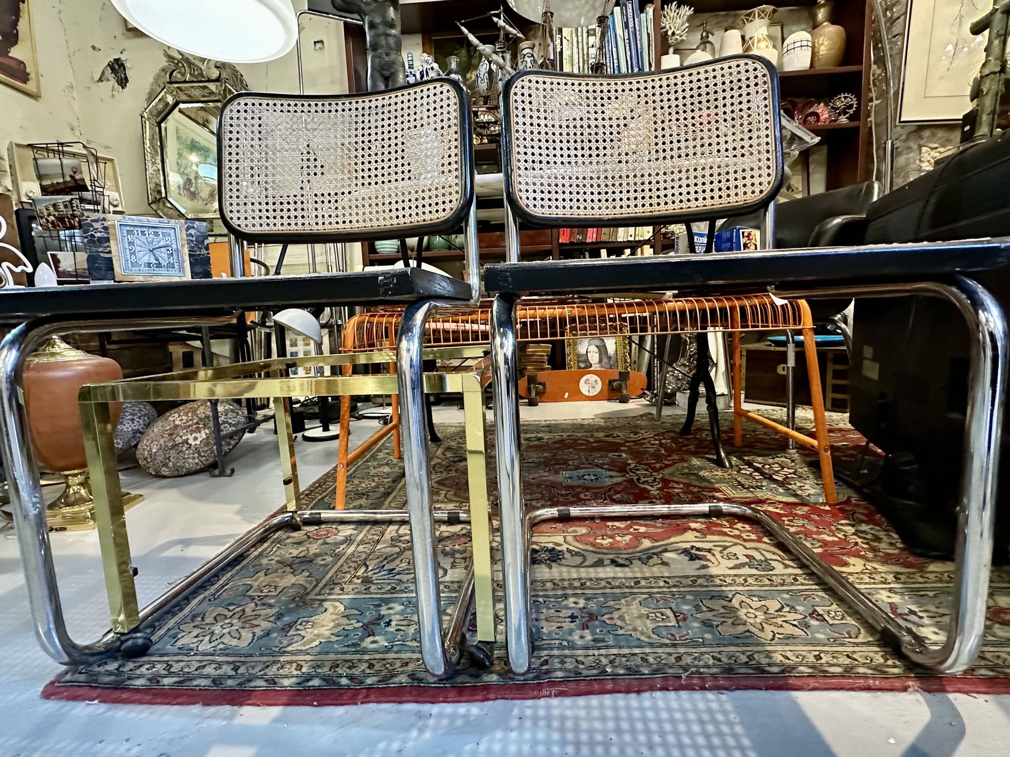 Pair of Cesca B32 chairs by Marcel Breuer
