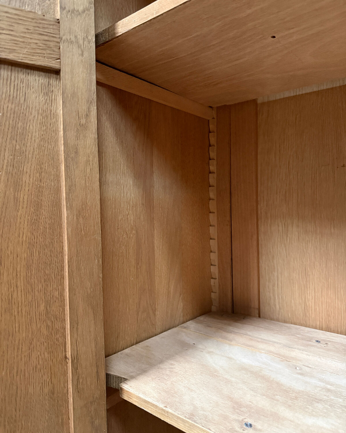 Art Deco oak wardrobe (renovated)