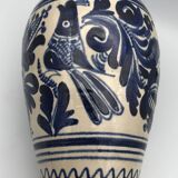 Vintage korond glazed terracotta pottery vase